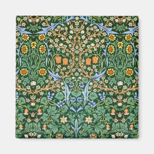 Vintage-Blumenmuster William Morris Magnet