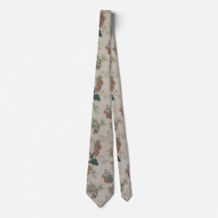 Vintage Blumenmuster – Zeitlose botanische Eleganz Krawatte
