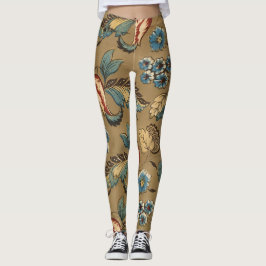 Vintage BlumenPrint Leggings