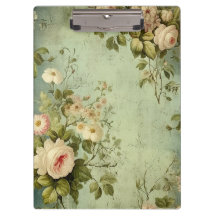 Vintage Blumenrose Grünzeug Dekoration