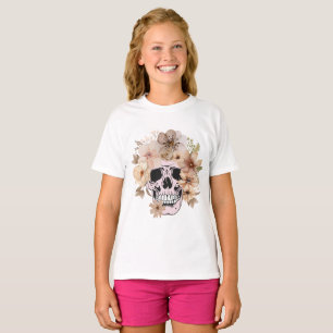 VINTAGE BLUMENSCHÄDEL T-Shirt