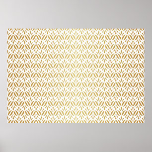 Vintage Blumenstaube nahtlos. Elegant Poster