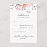 Vintage Blumenstrauß-Hochzeitskarte