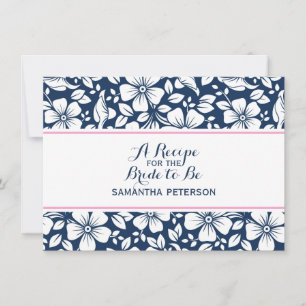 Vintage Blumenzitekarte