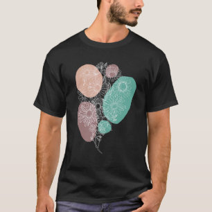 Vintage-Blüten-Daisy-Blüte Botanische Gänseblümch T-Shirt