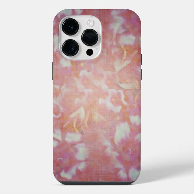 Vintage Blüten iPhone Hülle (Rückseite)