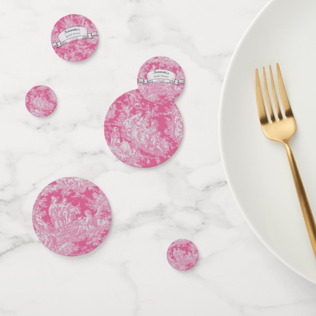 Vintage Blütendusche Konfetti (Gruppe)