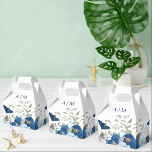 Vintage Blütenhochzeit Geschenkschachtel