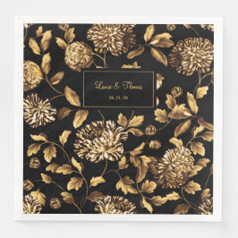 Vintage Blütensafari Serviette