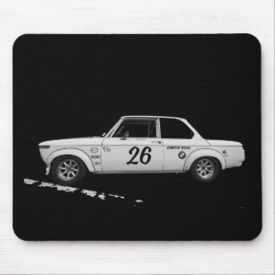 Vintage-BMW-Rennwagen Mousepad