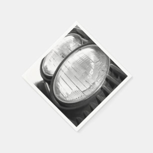Vintage BMW-Scheinwerfer Serviette