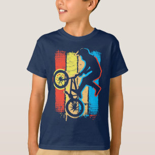 Vintage-BMX-Fahrrad - Retro-BMX-T-Shirt - BMX-Bekl T-Shirt