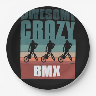 Vintage BMX Pappteller