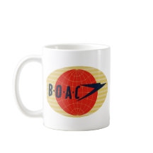 Vintage BOAC-Fluglinienlogo