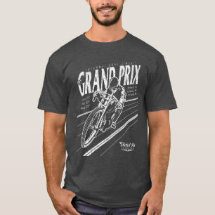 Vintage-Board-Tracker-Grand-Prix-Motorrad-Shirt T-Shirt