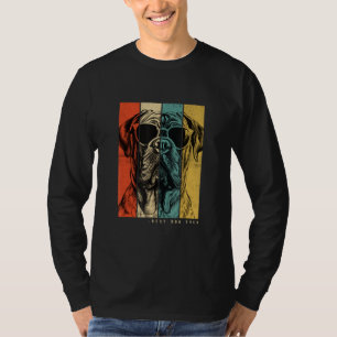 Vintage Boerboel Hundemama Vater Kinder Männer Fra T-Shirt