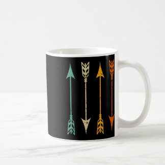 Vintage Bogenpfeile für Bow-Jagd Retro Kaffeetasse