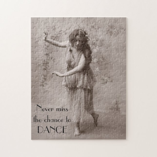 Vintage Bohemische Frau Puzzle (Vertikal)