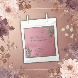 Vintage boho schicke Hochzeit danke Geschenktütchen