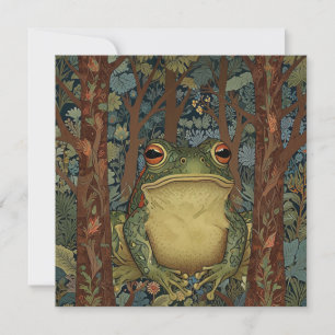 Vintage Boho Wald Frosch