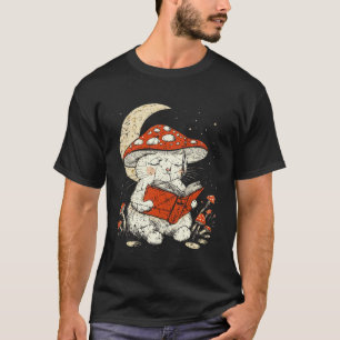 Vintage Boho Wildblumen Pilz Süße Cottagecore T-Shirt