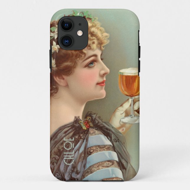 Vintage bohobamische Retro Case-Mate iPhone Hülle (Rückseite)