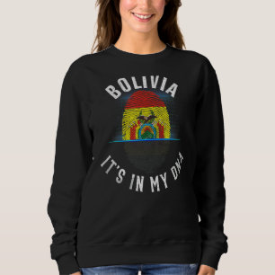 Vintage Bolivienflagge in meinem DNS-bolivianische Sweatshirt