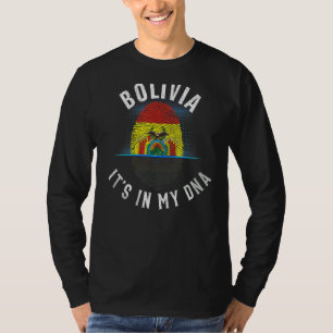 Vintage Bolivienflagge in meinem DNS-bolivianische T-Shirt