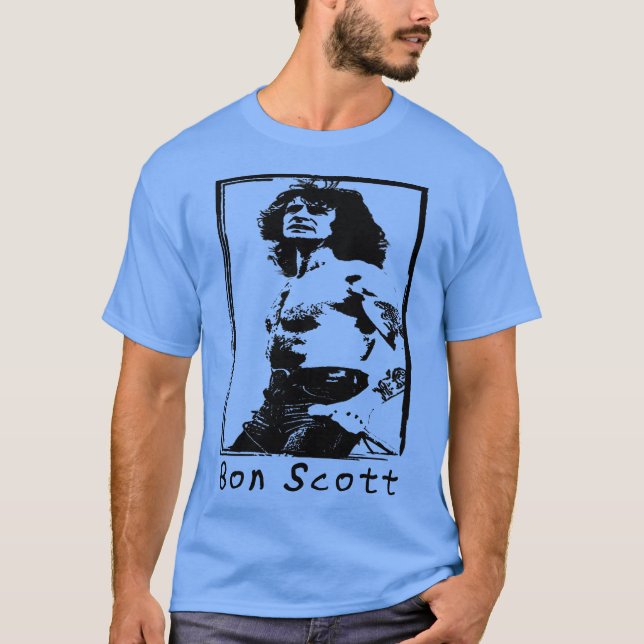 Vintage Bon Scott T-Shirt (Vorderseite)