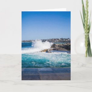 Vintage Bondi zu Coogee Küstenwanderweg Karte