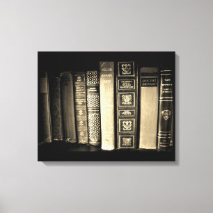 Vintage Books Leinwanddruck