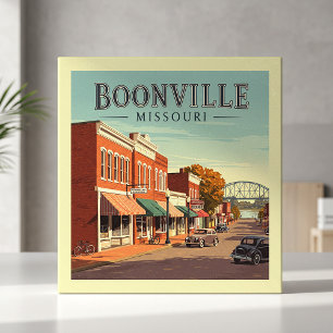 Vintage Boonville Missouri Fliese