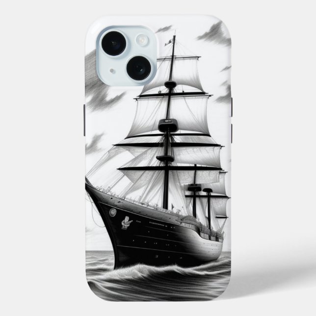 Vintage-Boot Case-Mate iPhone Hülle (Rückseite)