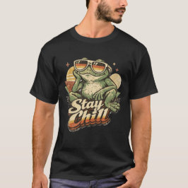 Vintage Bootleg Frog Retro Stay Chill Aesthetic T-Shirt