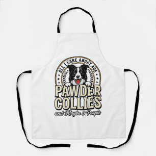 Vintage Border Collie Hundeliebhaber Lustiges Shir Schürze