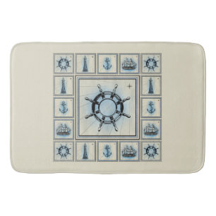 Vintage Bordverkleidung Badematte