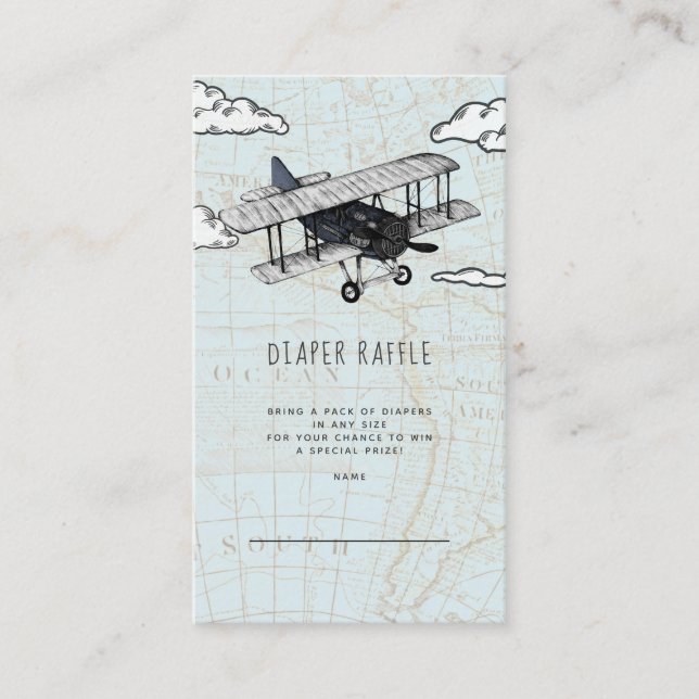 Vintage Bordverschlüsselungskarte Begleitkarte (Vorderseite)