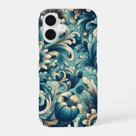 Vintage Botanical iPhone-Hülle Slim iPhone 16 Hülle
