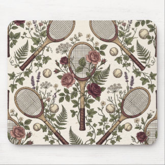 Vintage Botanical Tennis Mousepad