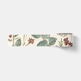 Vintage Botanische Blumengarten-Optik  Satinband