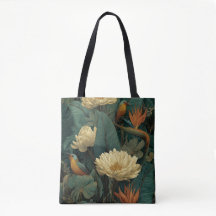 Vintage Botanische Blumige Tasche | Boho Natur
