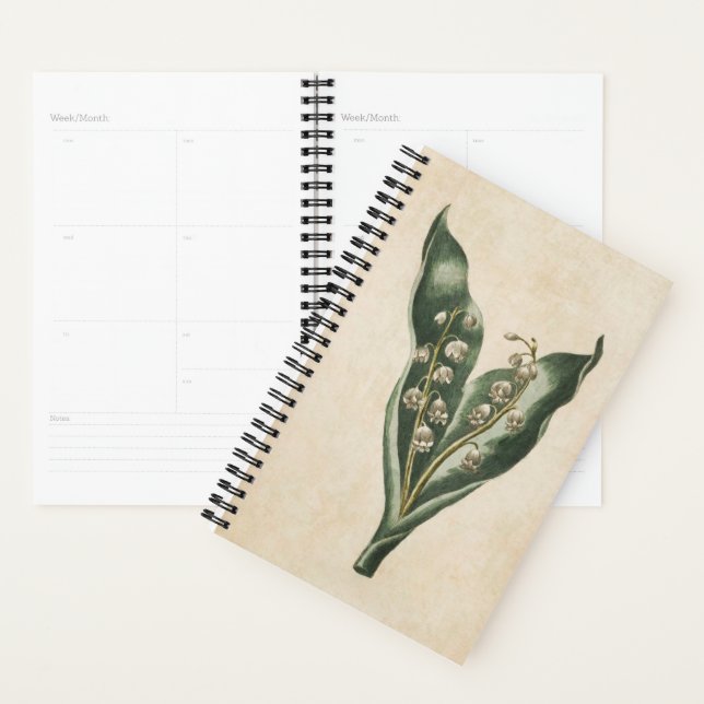 Vintage botanische Blütenlandschaft Planer (Anzeige)