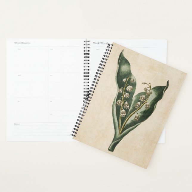 Vintage botanische Blütenlandschaft Planer (Anzeige)