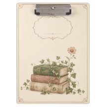 Vintage Botanische Bücher & Ivy Cottagecore Planer