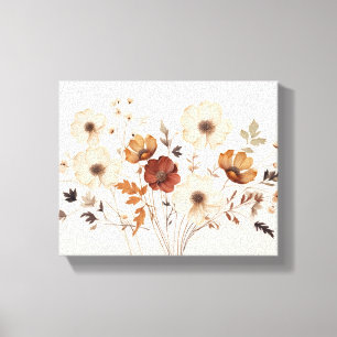 Vintage botanische Dekoration Canva Art Leinwanddruck