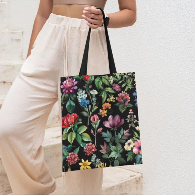 Vintage botanische Elegance Black (Von Creator hochgeladen)