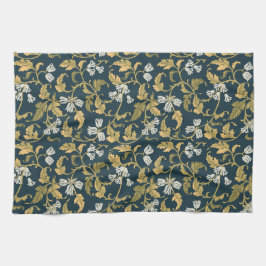 Vintage botanische Eleganz Geschirrtuch