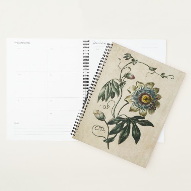 Vintage botanische florale Leidenschaft Blume Planer (Anzeige)