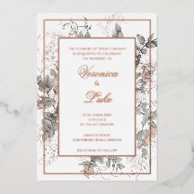 Vintage Botanische Hochzeit