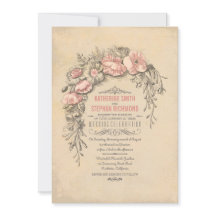 Vintage botanische Hochzeit mit Flora
